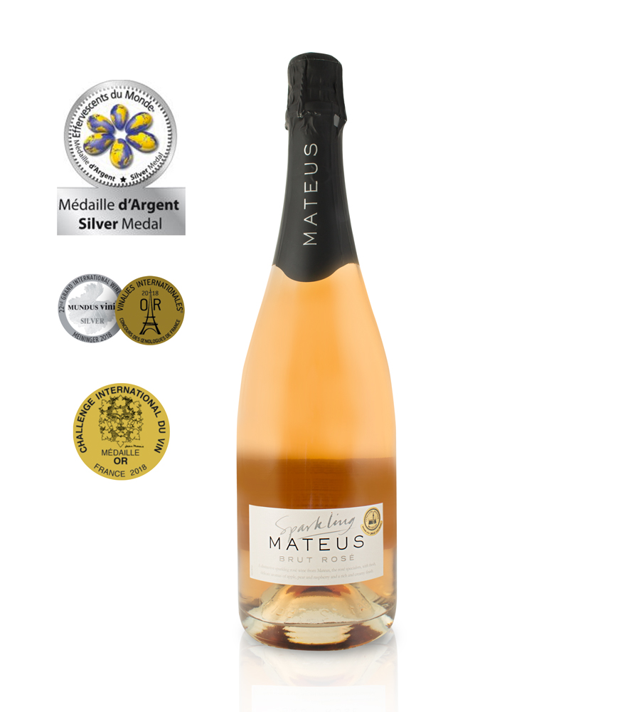 Sparkling Wine Mateus Rosé Brut, 75cl Envio grátis Vinha