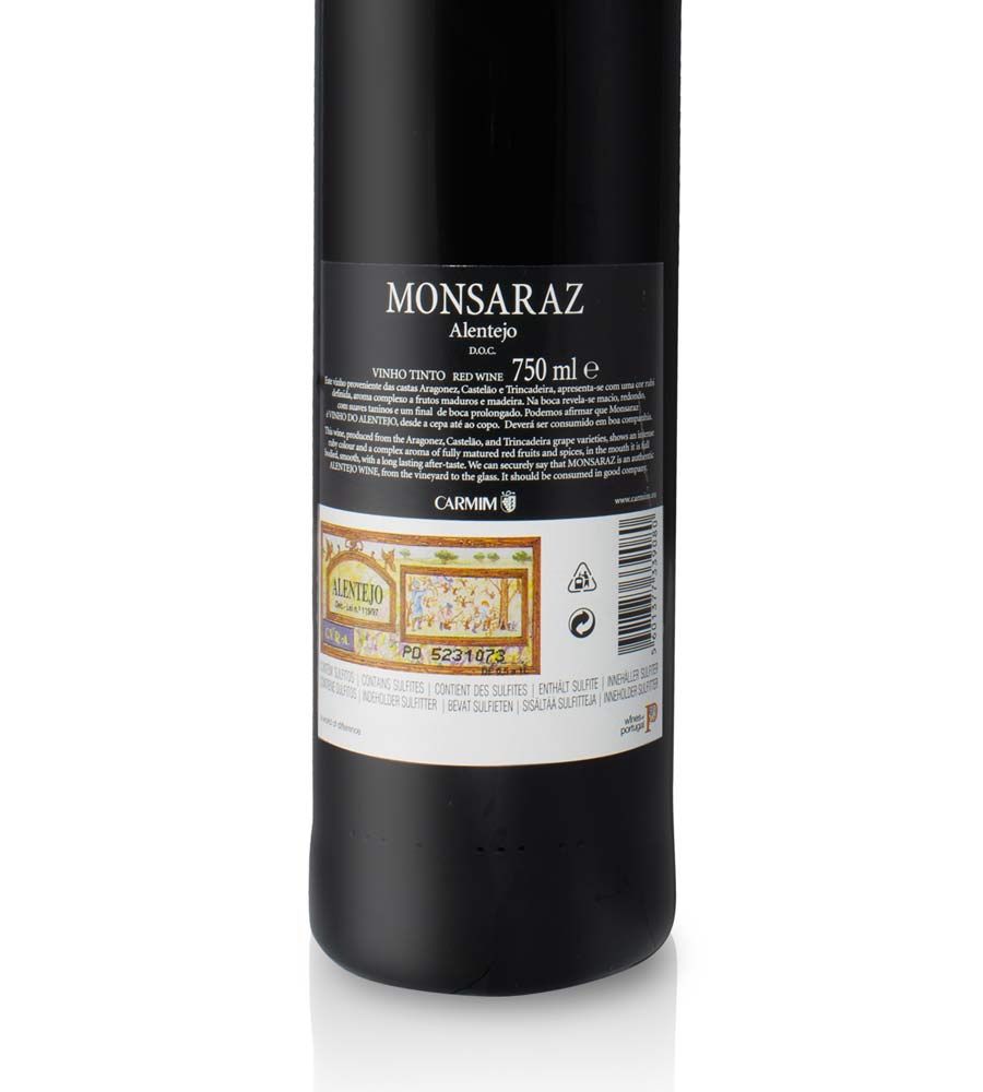 Red Wine Monsaraz 2022, 75cl Alentejo – Vinha | Rotweine